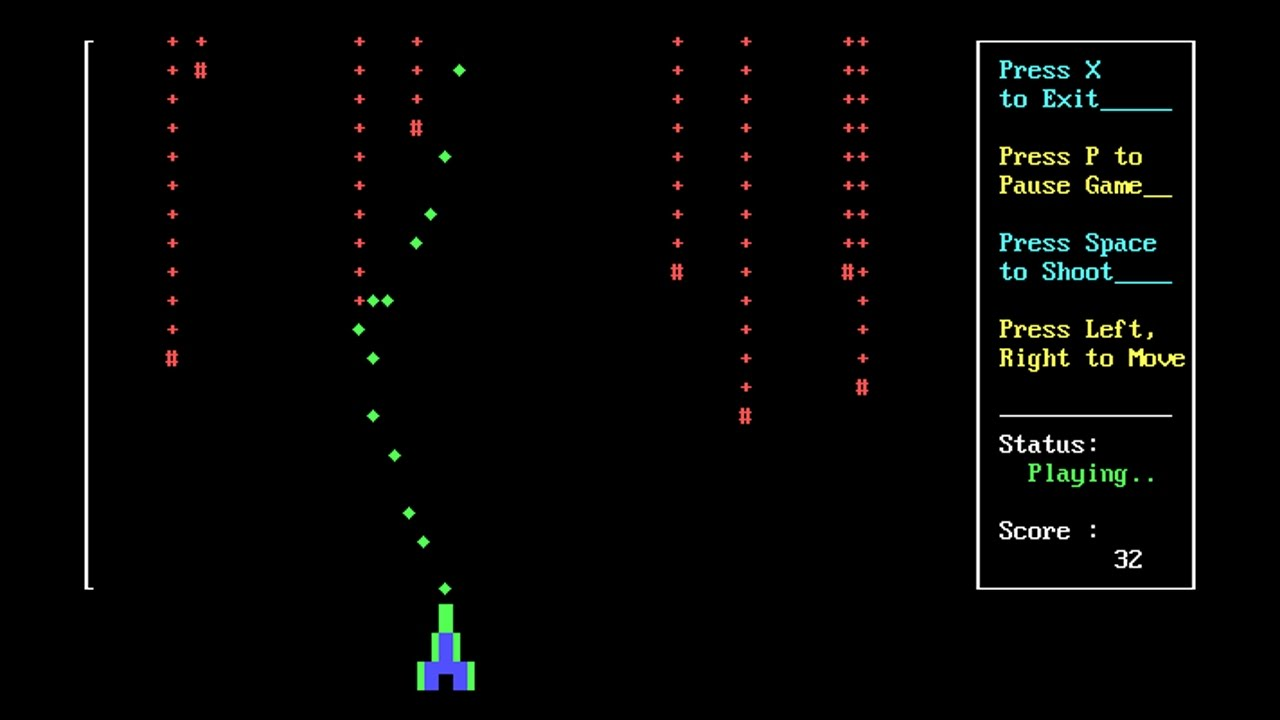 Пример элементарной игры на C++