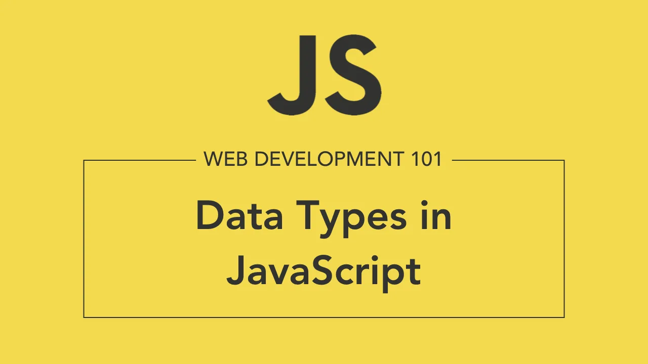 Типы данных в JavaScript